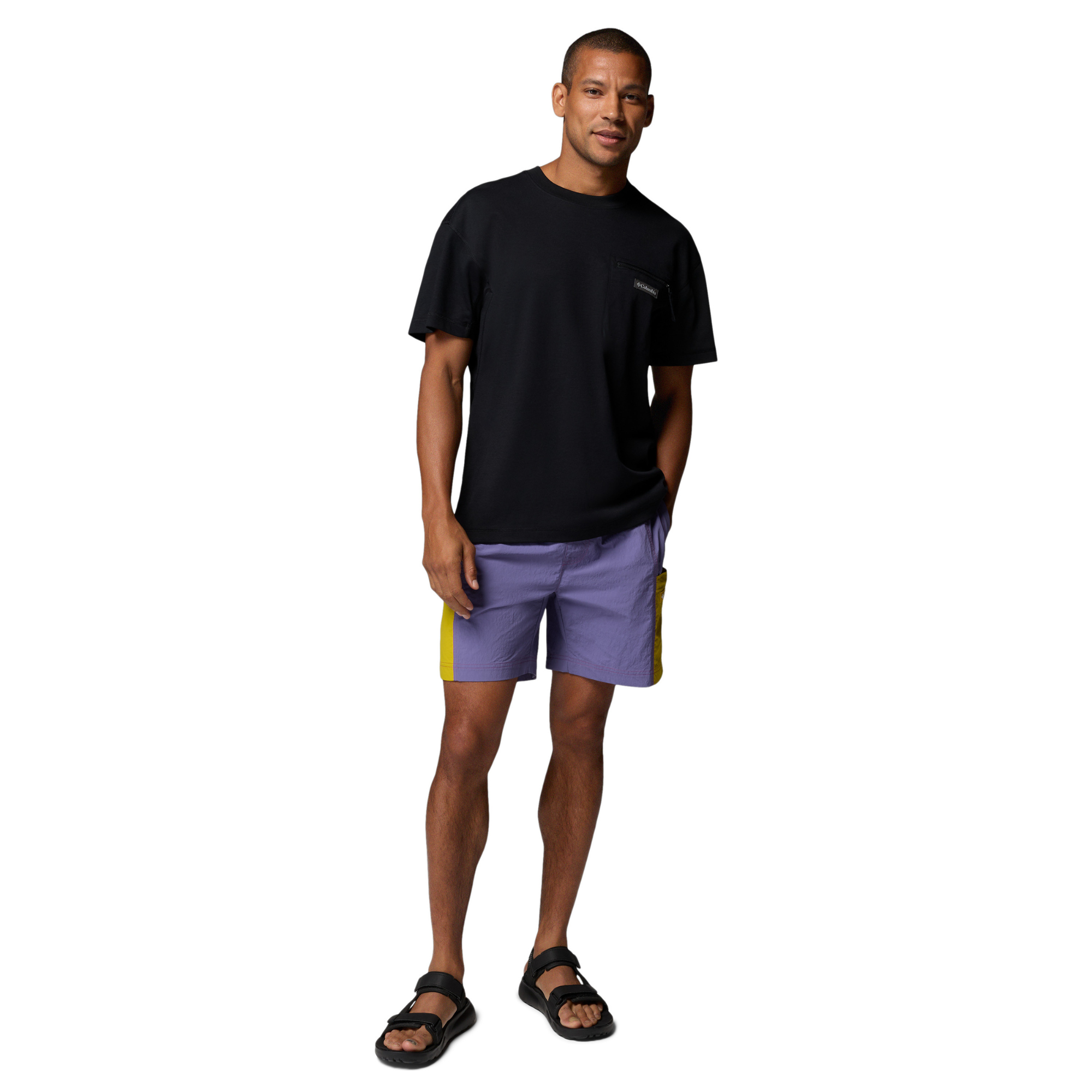 Columbia Men's Sequoia Grove Woven Shorts 7in Stormwatch Antique Moss 525 2157651