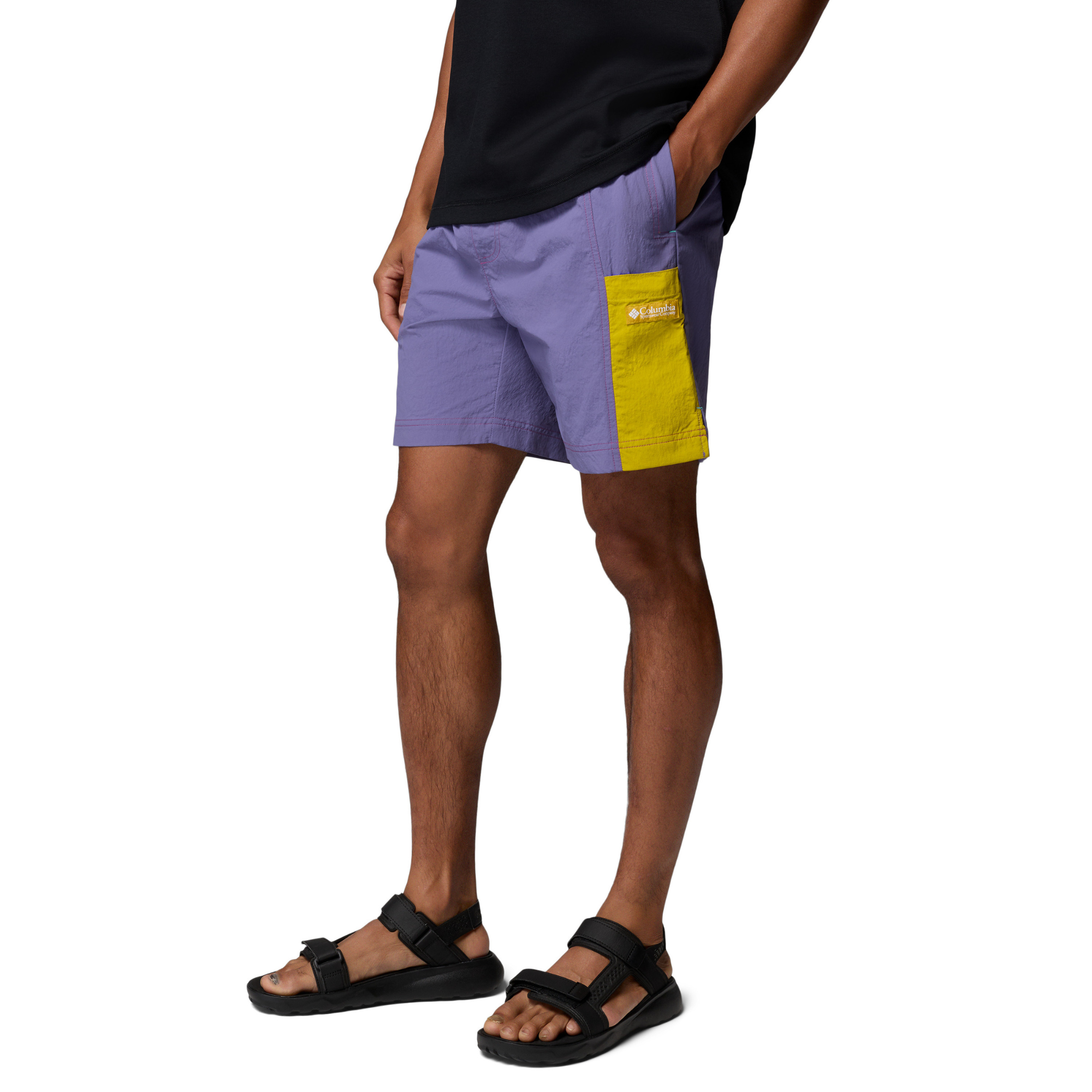 Columbia Men's Sequoia Grove Woven Shorts 7in Stormwatch Antique Moss 525 2157651