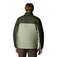 Load image into Gallery viewer, Columbia Men&#39;s Silver Falls II Packable Insulated Jacket (Safari/Greenscape)
