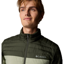 Load image into Gallery viewer, Columbia Men&#39;s Silver Falls II Packable Insulated Jacket (Safari/Greenscape)
