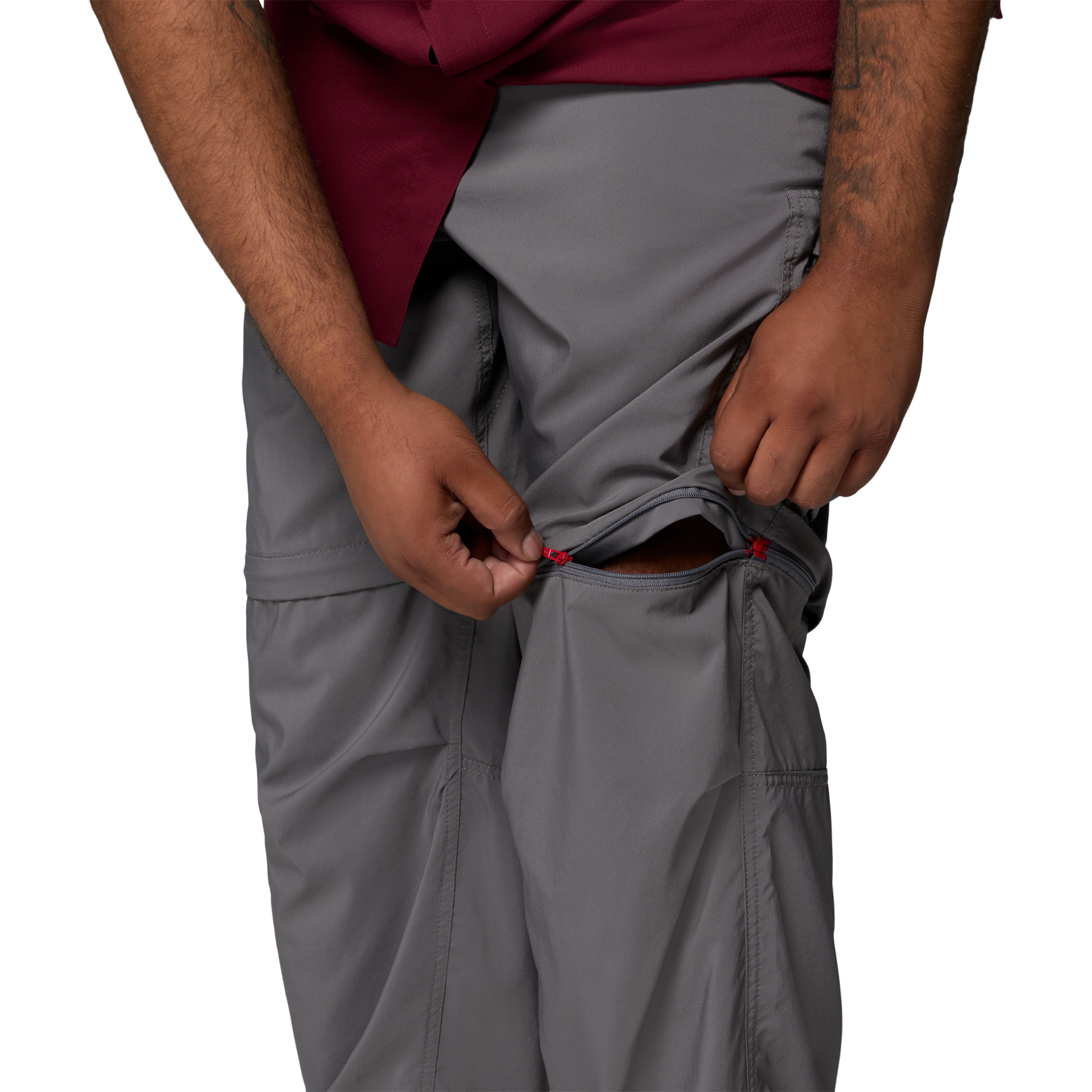 Columbia Men's Silver Ridge EU UPF50 Convertible Utility Trousers (City Grey)