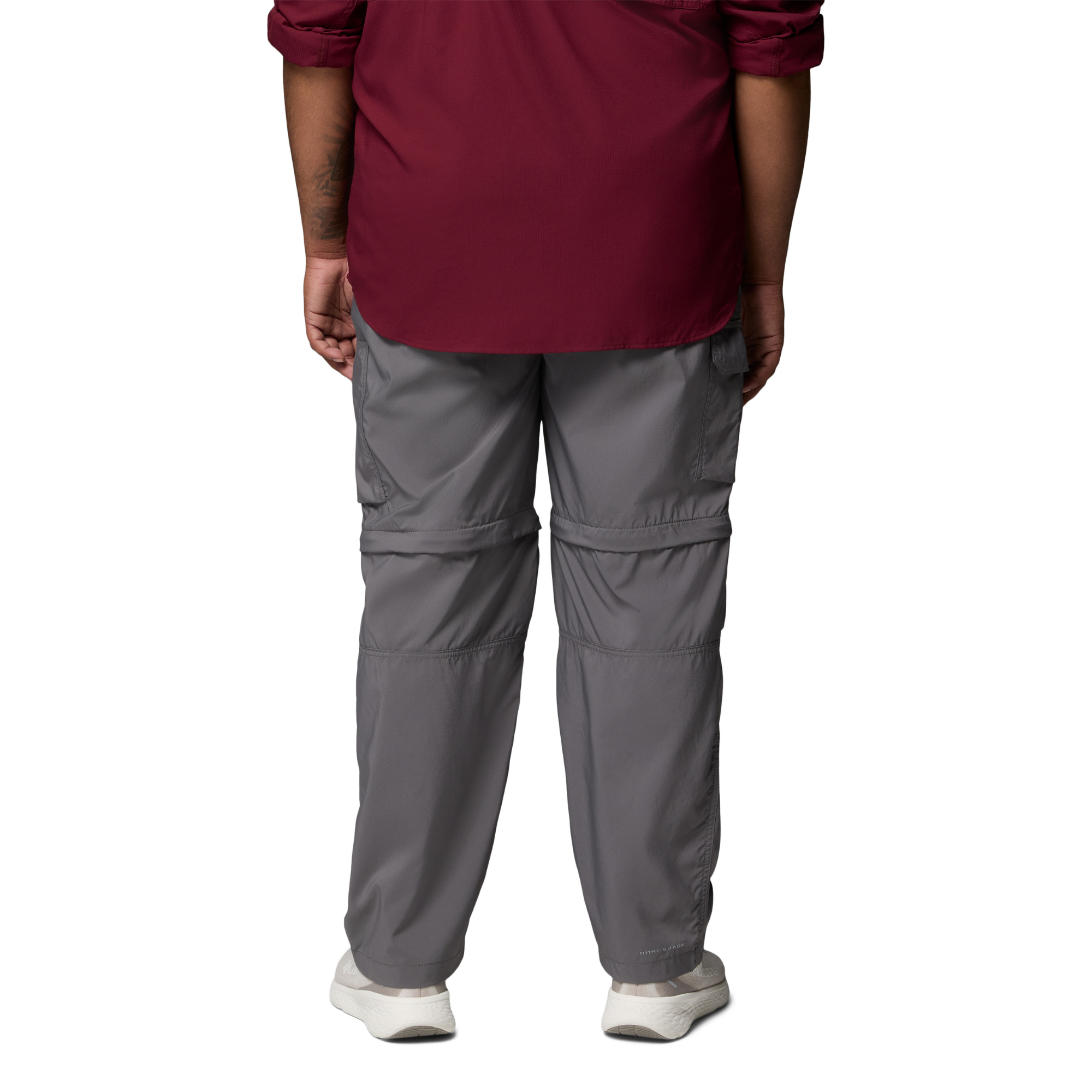 Columbia Men's Silver Ridge EU UPF50 Convertible Utility Trousers (City Grey)