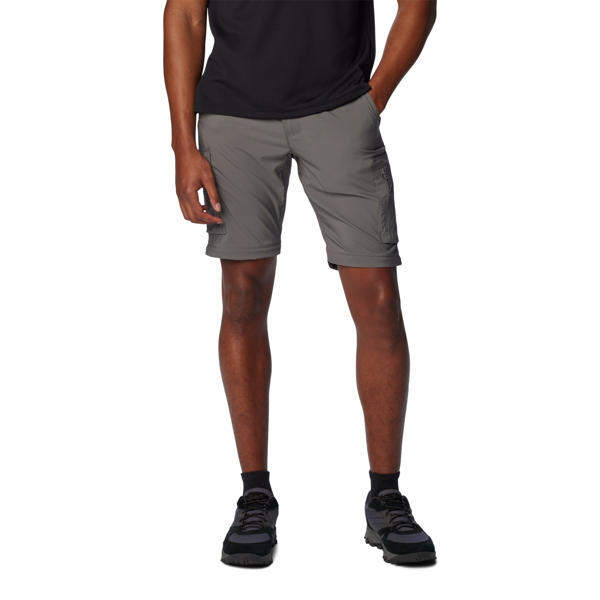 Columbia Men's Silver Ridge EU UPF50 Convertible Utility Trousers (City Grey)