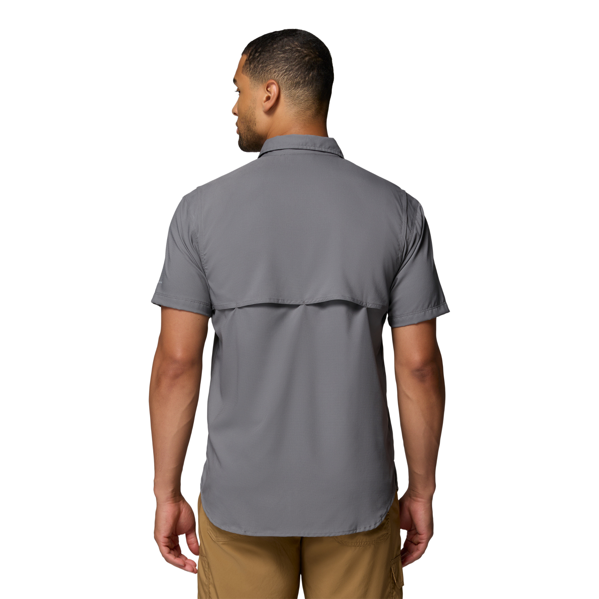 Columbia Men's Silver Ridge Utility II UPF50 Technical Short Sleeve Shirt (City Grey)