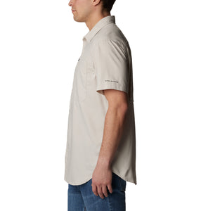 Columbia Men's Silver Ridge Utility Lite Short Sleeve Shirt (Dark Stone)