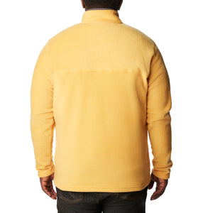 Columbia Men's Steen Mountain Half Snap Fleece (Raw Honey/Shark)
