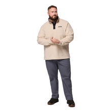 Load image into Gallery viewer, Columbia Men&#39;s Steens Mountain Half Snap Fleece Top (Ancient Fossil/Black)
