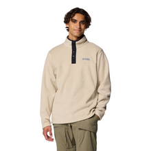 Load image into Gallery viewer, Columbia Men&#39;s Steens Mountain Half Snap Fleece Top (Ancient Fossil/Black)
