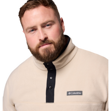 Load image into Gallery viewer, Columbia Men&#39;s Steens Mountain Half Snap Fleece Top (Ancient Fossil/Black)
