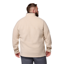 Load image into Gallery viewer, Columbia Men&#39;s Steens Mountain Half Snap Fleece Top (Ancient Fossil/Black)
