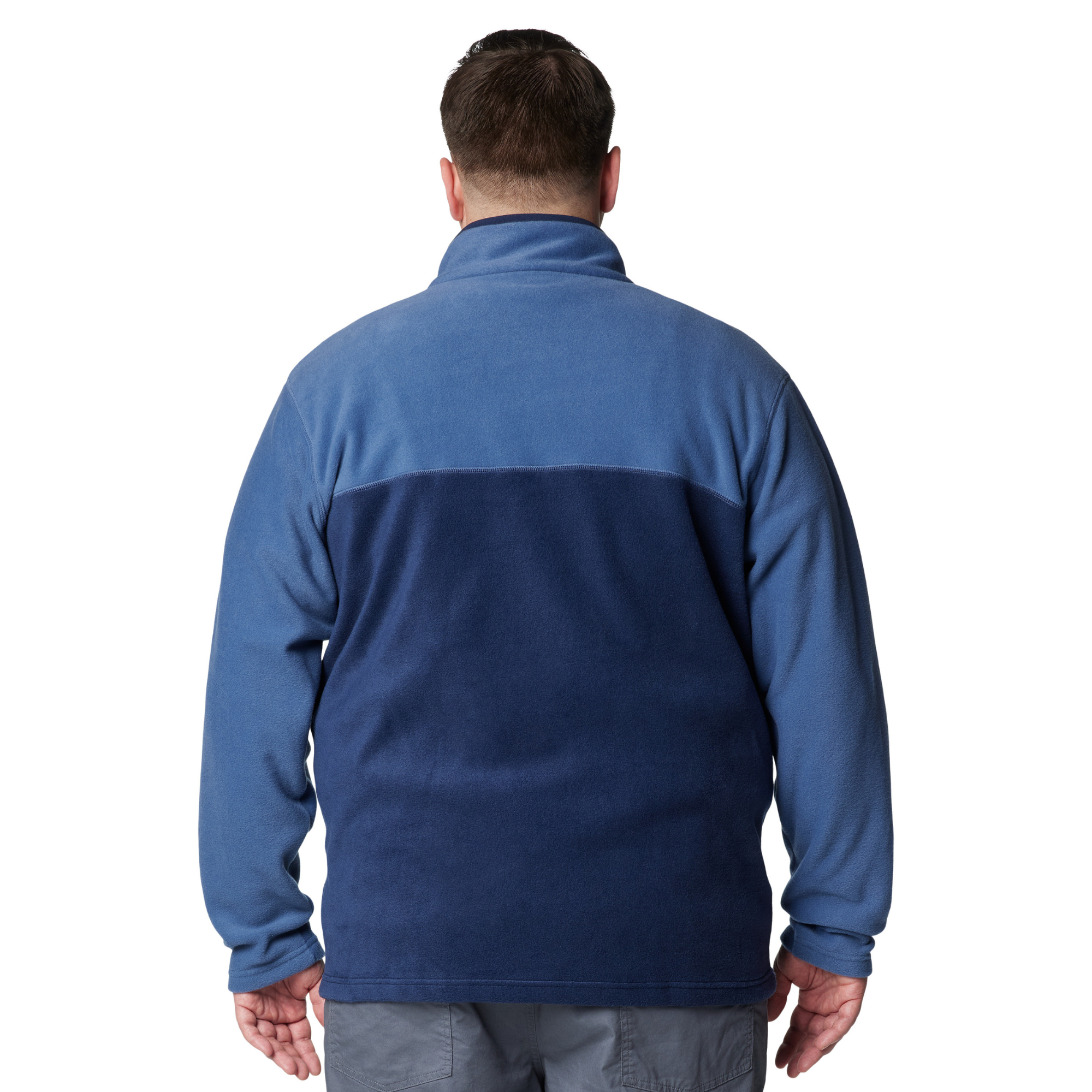 Columbia Men's Steens Mountain Half Snap Fleece Top Collegiate Navy Dark Mountain 465 2097721