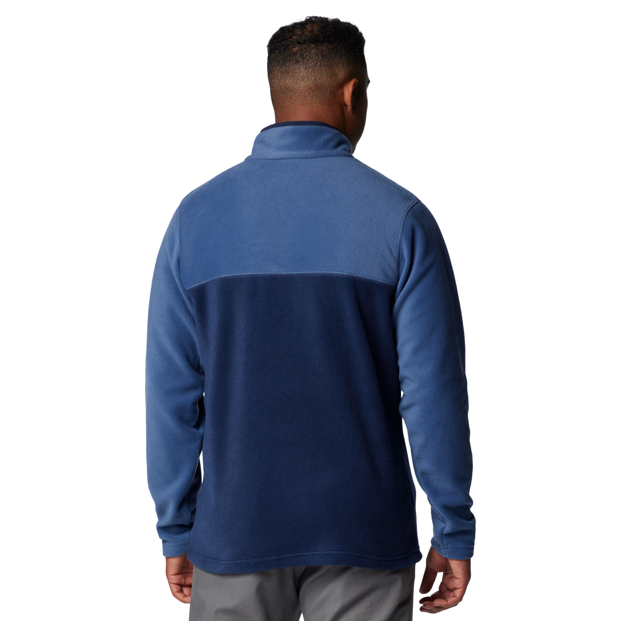 Columbia Men's Steens Mountain Half Snap Fleece Top Collegiate Navy Dark Mountain 465 2097721