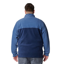 Load image into Gallery viewer, Columbia Men&#39;s Steens Mountain II Half Snap Fleece Top (Collegiate Navy/Dark Mountain)
