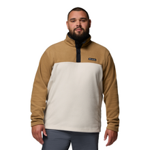 Load image into Gallery viewer, Columbia Men&#39;s Steens Mountain II Half Snap Fleece Top (Dark Stone/Delta/Black)
