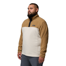 Load image into Gallery viewer, Columbia Men&#39;s Steens Mountain II Half Snap Fleece Top (Dark Stone/Delta/Black)
