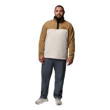 Load image into Gallery viewer, Columbia Men&#39;s Steens Mountain II Half Snap Fleece Top (Dark Stone/Delta/Black)
