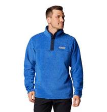 Load image into Gallery viewer, Columbia Men&#39;s Steens Mountain II Half Snap Fleece Top (Mountain Blue)
