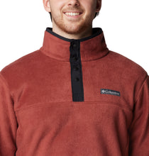 Load image into Gallery viewer, Columbia Men&#39;s Steens Mountain II Half Snap Fleece Top (Spice/Black)
