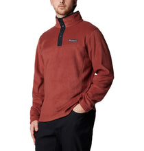 Load image into Gallery viewer, Columbia Men&#39;s Steens Mountain II Half Snap Fleece Top (Spice/Black)
