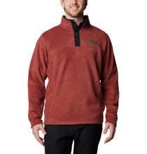 Load image into Gallery viewer, Columbia Men&#39;s Steens Mountain II Half Snap Fleece Top (Spice/Black)
