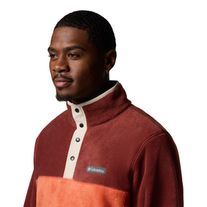 Columbia Men's Steens Mountain Half Snap Fleece Top (Tuscan/Spice)