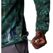 Load image into Gallery viewer, Columbia Men&#39;s Steens Mountain Print Full Zip Fleece (Rain Forest Deschutestrees)
