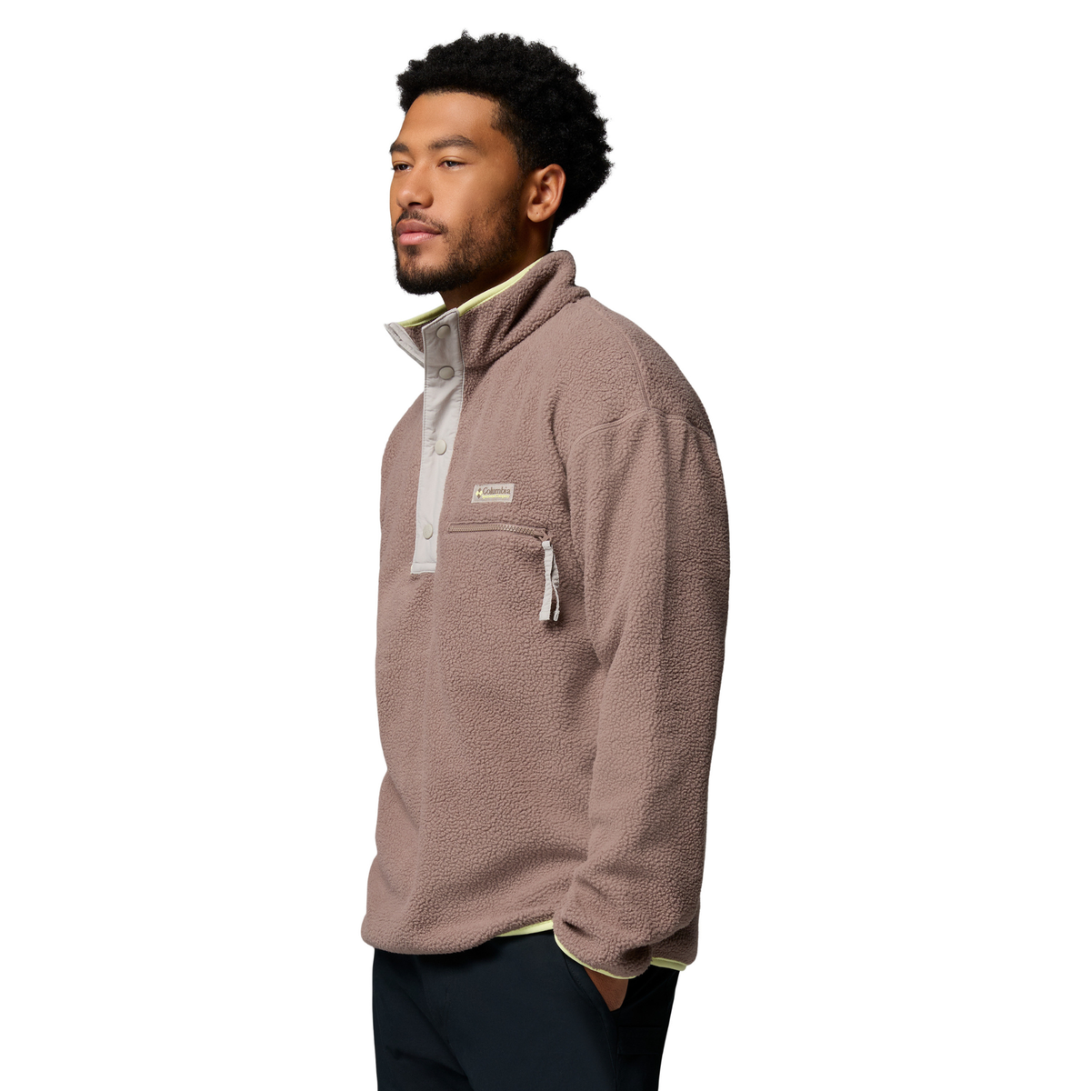 Columbia Men's Helvetia II Half Snap Fleece Top (Iron)