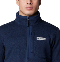 Load image into Gallery viewer, Columbia Men&#39;s Sweater Weather II Full Zip Fleece (Collegiate Navy)
