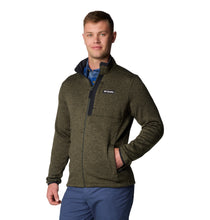 Load image into Gallery viewer, Columbia Men&#39;s Sweater Weather II Full Zip Fleece (Greenscape Heather)
