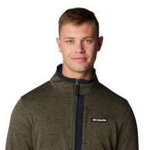 Load image into Gallery viewer, Columbia Men&#39;s Sweater Weather II Full Zip Fleece (Greenscape Heather)
