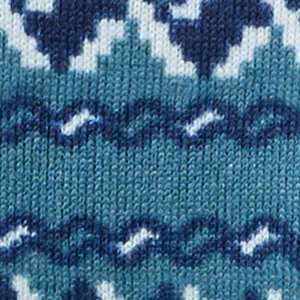 Columbia Men's Sweater Weather Printed Half Zip Fleece Top (Everblue KnitKnot)