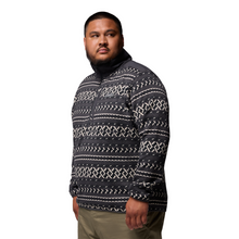 Load image into Gallery viewer, Columbia Men&#39;s Sweater Weather Printed Half Zip Fleece Top (Shark KnitKnot)
