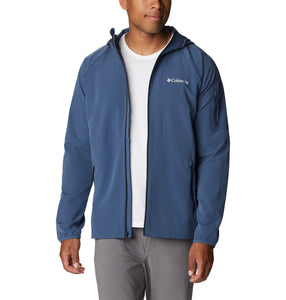 Columbia Men's Tall Heights Hooded Softshell Jacket (Dark Mountain)