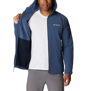 Columbia Men's Tall Heights Hooded Softshell Jacket (Dark Mountain)