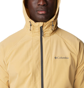 Columbia Men's Tall Heights Hooded Softshell Jacket (Light Camel)