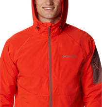 Load image into Gallery viewer, Columbia Men&#39;s Tall Heights Hooded Softshell Jacket (Spicy)
