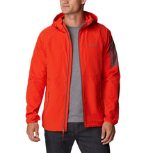 Load image into Gallery viewer, Columbia Men&#39;s Tall Heights Hooded Softshell Jacket (Spicy)
