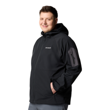 Load image into Gallery viewer, Columbia Men&#39;s Tall Heights II Hooded Softshell Jacket (Black)
