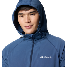 Load image into Gallery viewer, Columbia Men&#39;s Tall Heights II Hooded Softshell Jacket (Dark Mountain)
