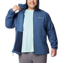 Load image into Gallery viewer, Columbia Men&#39;s Tall Heights II Hooded Softshell Jacket (Dark Mountain)
