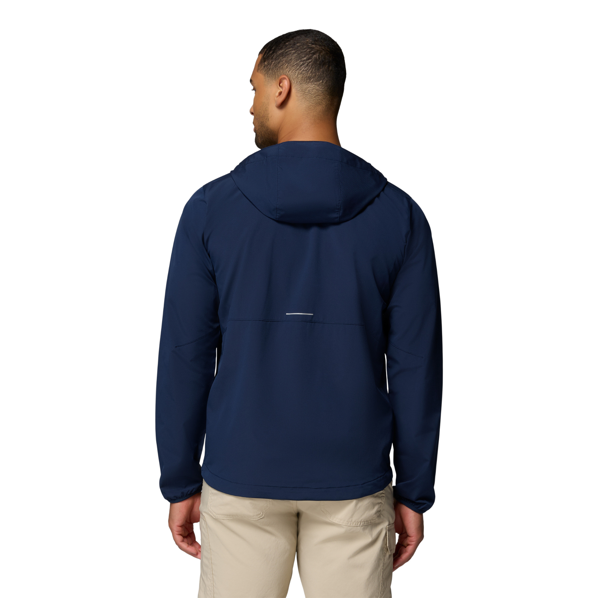 Columbia Men's Tall Heights III Hooded Softshell Jacket (Collegiate Navy/City Grey)