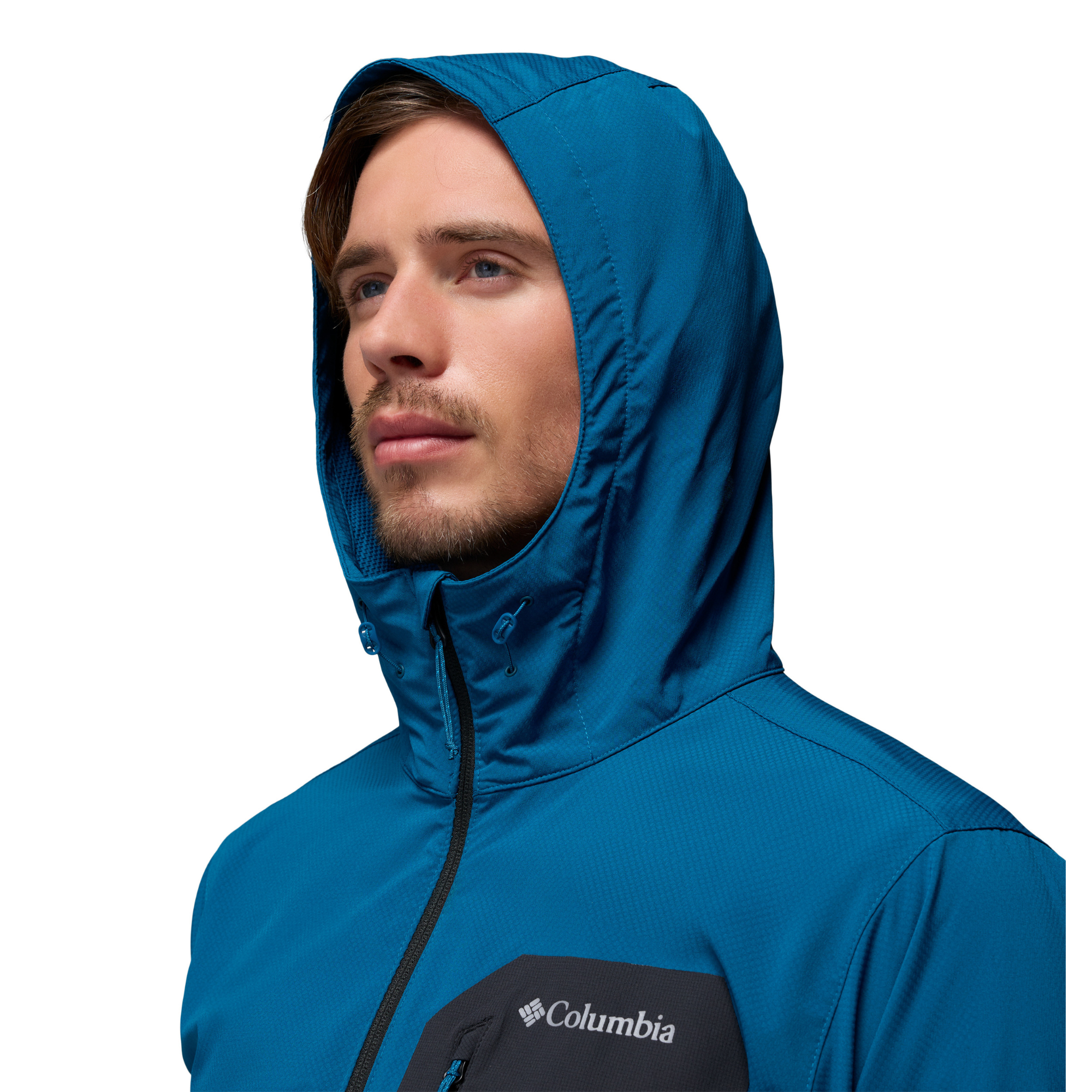 Columbia Men's Tall Heights III Hooded Softshell Jacket Phoenix Blue 442 2155181
