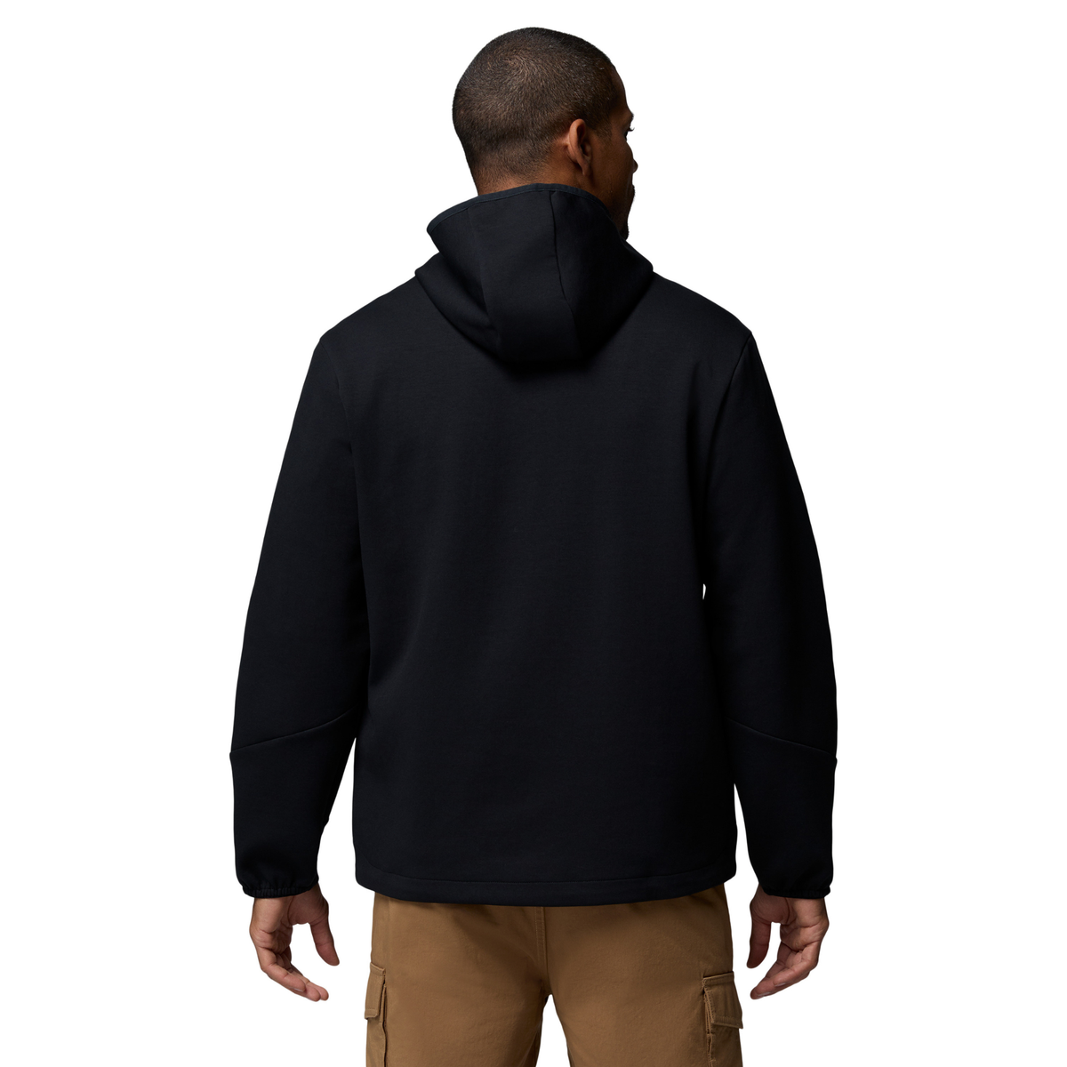 Columbia Men's Tech Spacer Hooded Full Zip Fleece (Black)