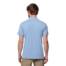 Load image into Gallery viewer, Columbia Men&#39;s Tech Trail Utility Short Sleeve Polo Shirt (Ripple Blue)
