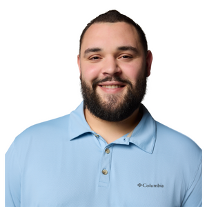 Columbia Men's Tech Trail Utility Short Sleeve Polo Shirt (Ripple Blue)