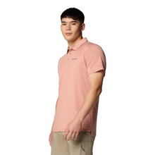 Load image into Gallery viewer, Columbia Men&#39;s Tech Trail Utility Short Sleeve Polo Shirt (Tuscan Heather)

