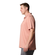 Load image into Gallery viewer, Columbia Men&#39;s Tech Trail Utility Short Sleeve Polo Shirt (Tuscan Heather)
