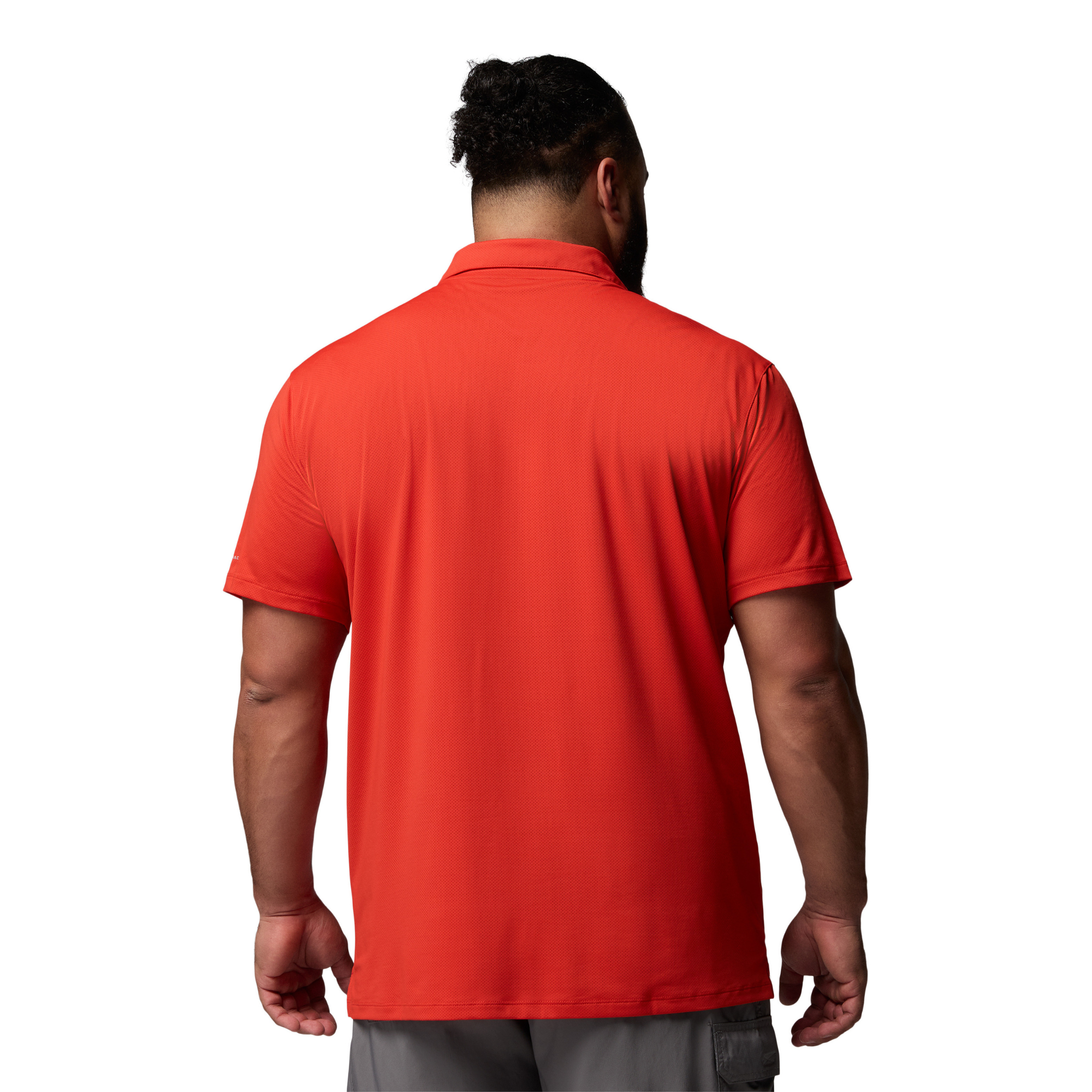 Columbia Men's Tech Trail Utility Technical Polo Shirt (Super Sonic)