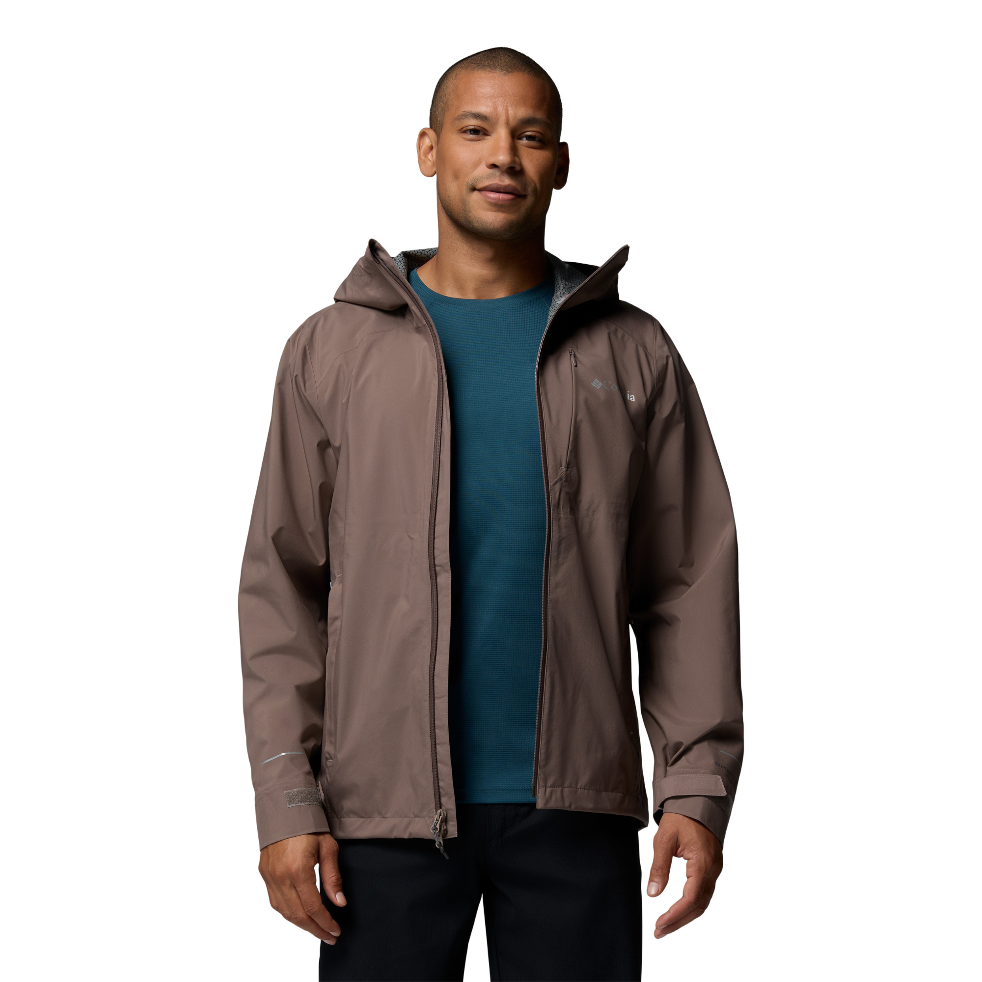 Columbia Men's Trailborne 2.5L Waterproof Jacket (Iron)