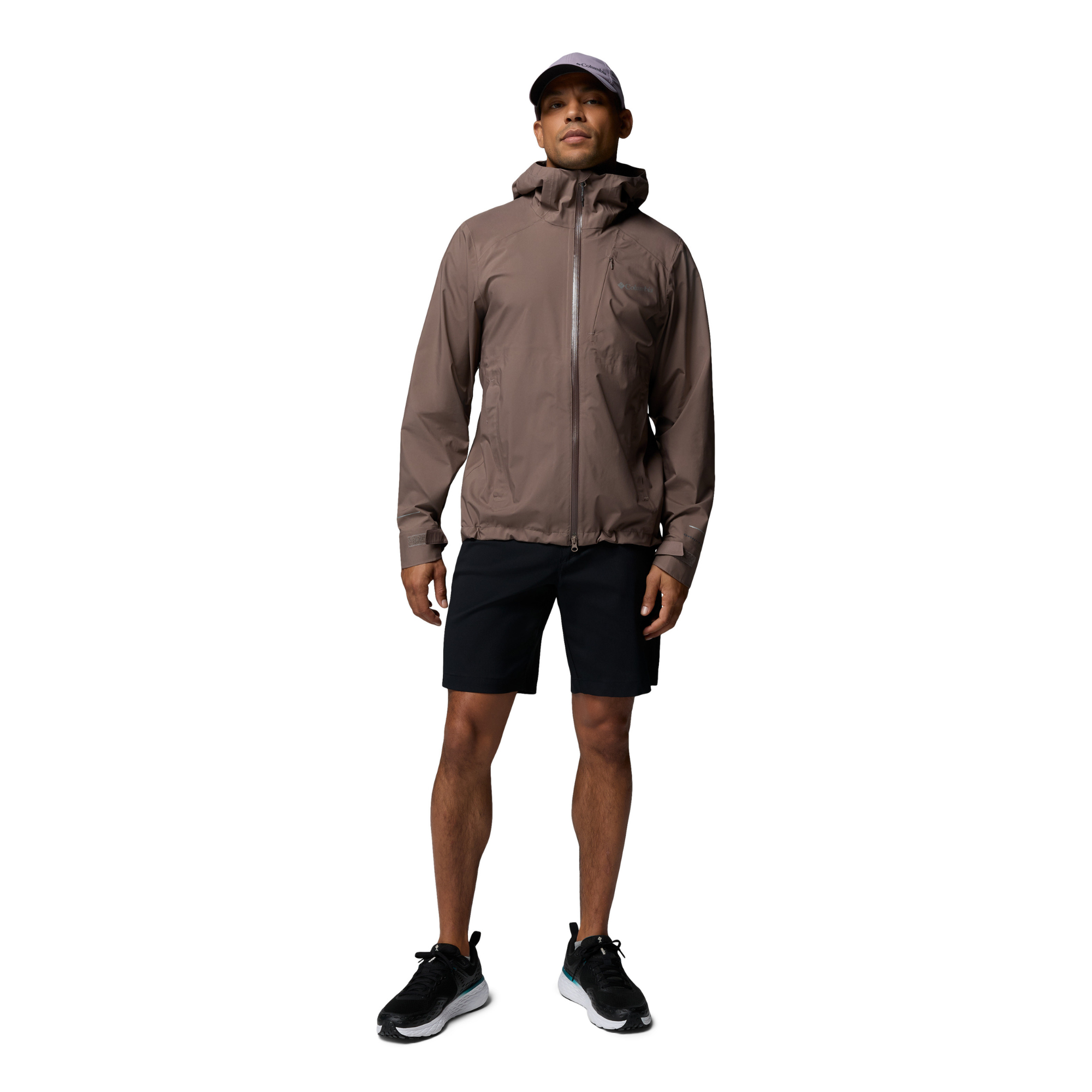 Columbia Men's Trailborne 2.5L Waterproof Jacket (Iron)